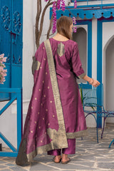 LIGHT PINK COLOURED TREDITIONAL  WEAR KURTA SET