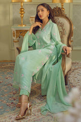 Mint desginer embroiderd Kurta set