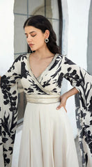 New tranding Desginer Black & White Jumpsuit