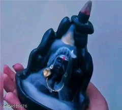 Lord Shiva &amp; Adiyogi Mahadev Black Rubber Keychain &amp; Keyring