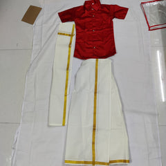 Boys Shirt Lungi Sets