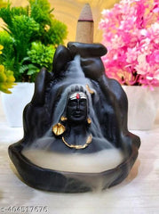 Lord Shiva &amp; Adiyogi Mahadev Black Rubber Keychain &amp; Keyring