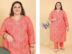 Premium Riyon Handwork Kurti Pant Dupatta Set | Plus Size 7XL–10XL | Partywear & Casual Wear Women Outfit